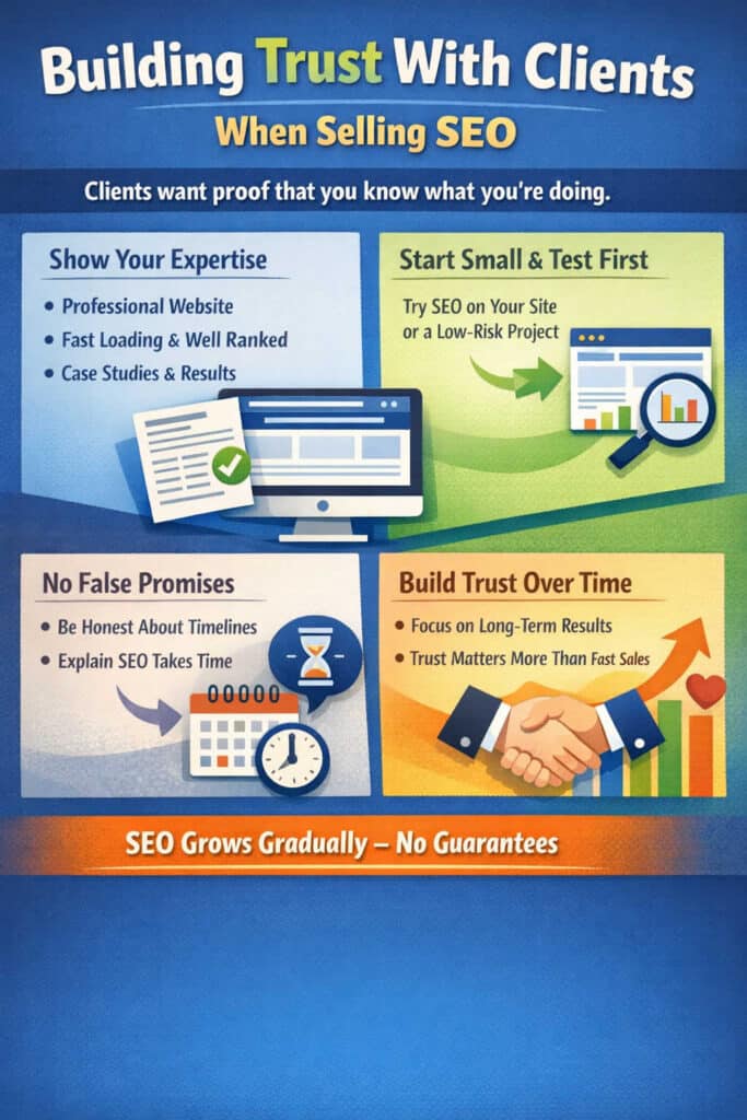 Building Trust With Clients When Selling SEO